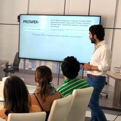 Clínica Cuevas Queipo, Curso Endodoncia Juan Miraglia, Dentsply Maillefer